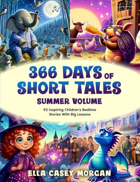 366 Days of Short Tales: Summer Volume: 92 Inspiring Children’s Bedtime Stories With Big Lessons(Kobo/電子書)