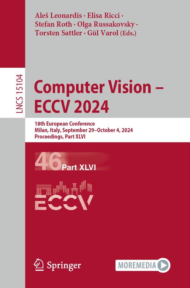  Computer Vision – ECCV 2024(Kobo/電子書)