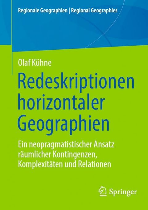 Redeskriptionen horizontaler Geographien(Kobo/電子書)