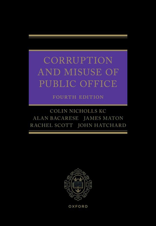  Corruption and Misuse of Public Office(Kobo/電子書)