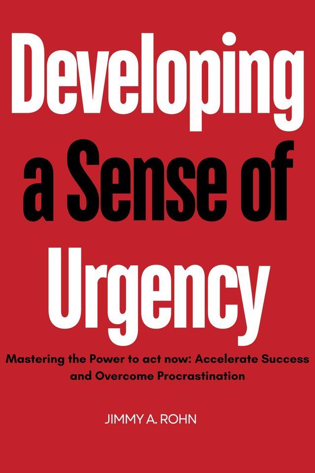  Developing a Sense of Urgency : Mastering the Power to act now - Accelerate Success and Overcome Procrastination(Kobo/電子書)