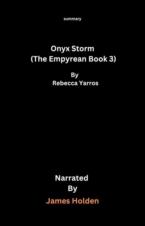 Onyx Storm (The Empyrean Book 3) by Rebecca Yarros(Kobo/電子書)