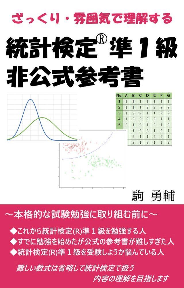  ⅵ匸⑼え雰囲気宀理解ⅸぉ統計検定準１級非公式参考書(Kobo/電子書)