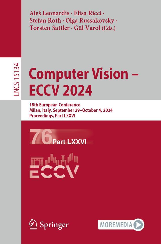  Computer Vision – ECCV 2024(Kobo/電子書)