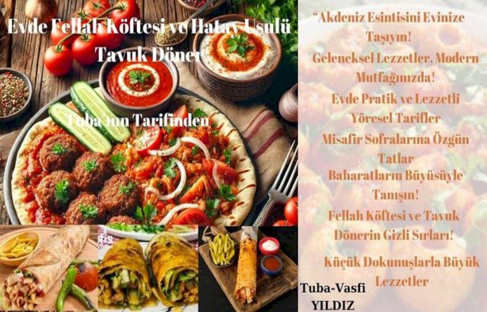  Evde Fellah Köftesi ve Hatay Usulü Tavuk Döner(Kobo/電子書)