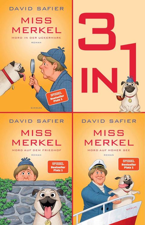 Miss Merkel: 3in1 Bundle(Kobo/電子書)