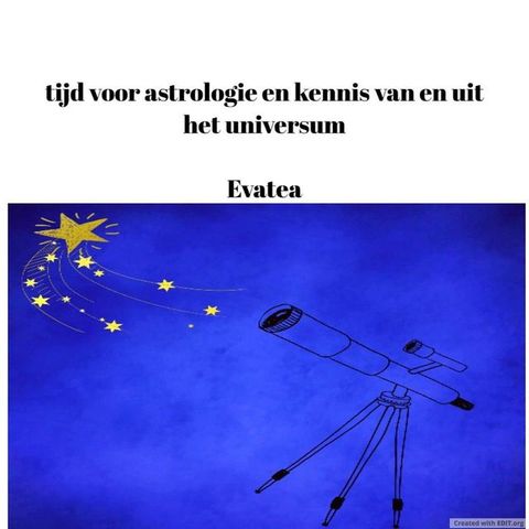 Tijd voor astrologie en kennis van en uit het universum