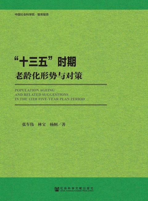 “十三五”时期老龄化形势与对策