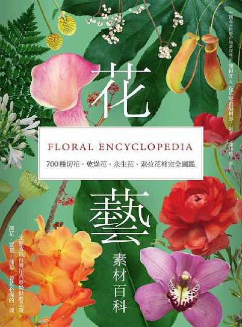 HyRead 花藝素材百科:700種切花、乾燥花、永生花、索拉花材完(電子書)