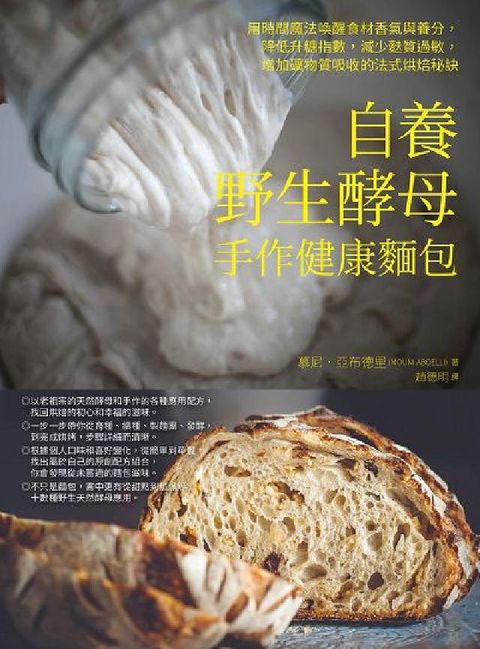 HyRead 自養野生酵母, 手作健康麵包:用時間魔法喚醒食材香氣與(電子書)
