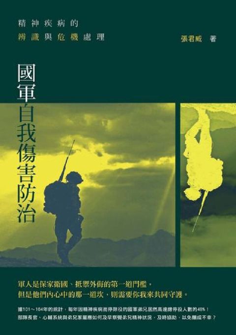 國軍自我傷害防治:精神疾病的辨識與危機處理(電子書)