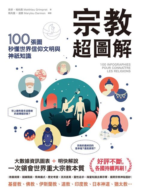 宗教超圖解：100張圖秒懂世界信仰文明與神祇知識