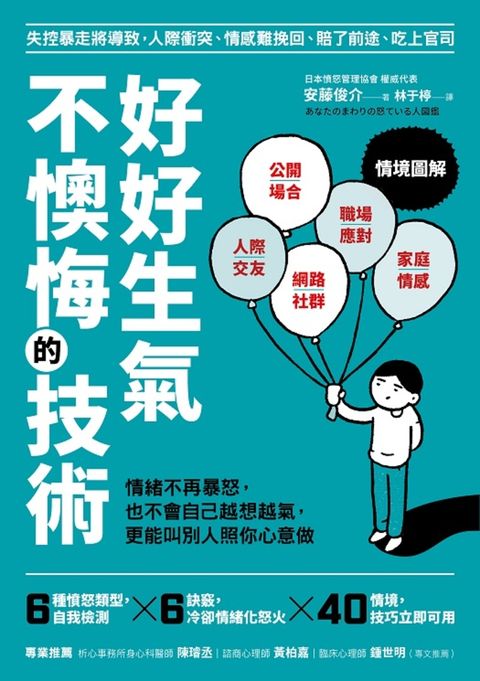 好好生氣，不懊悔的技術