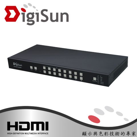 DigiSun 得揚 MV491 4K 9路HDMI畫面分割器(無縫切換) 專業型