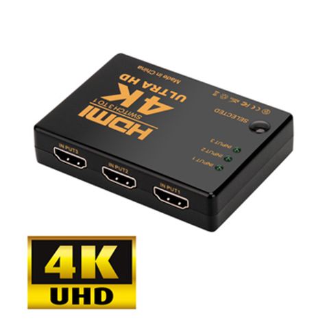 標準4K2K HDMI 3進1出切換器(UH-7593)