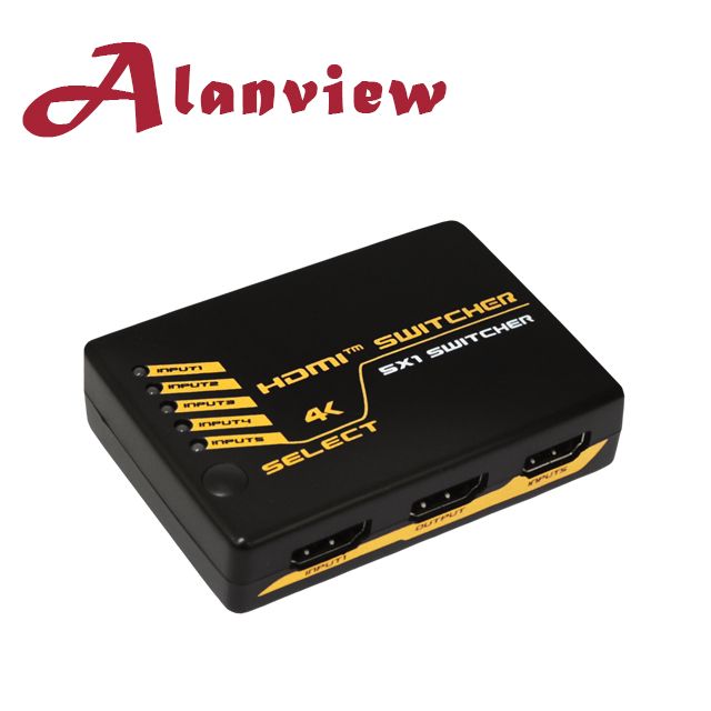 Alanview  HDMI 4K2K 五進一出切換器 (AL1451)