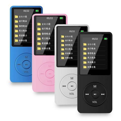 【B1853音樂幻境】1.8吋彩色螢幕 高音質MP4隨身聽(內建16G記憶體)(附6大好禮)