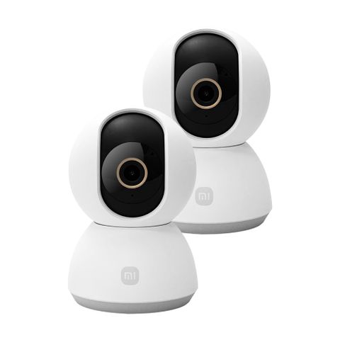 【小米】2K 300萬智慧攝影機/監視器 雲台版(2入組 / 一年保固)