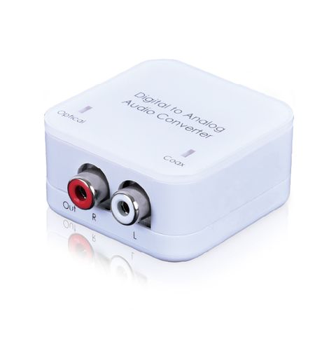 CYP西柏 - 同軸/光纖 轉 RCA類比 音訊轉換器 (DCT-3AN)