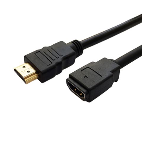 HDMI 2.0版4K公對母延長線(1m)