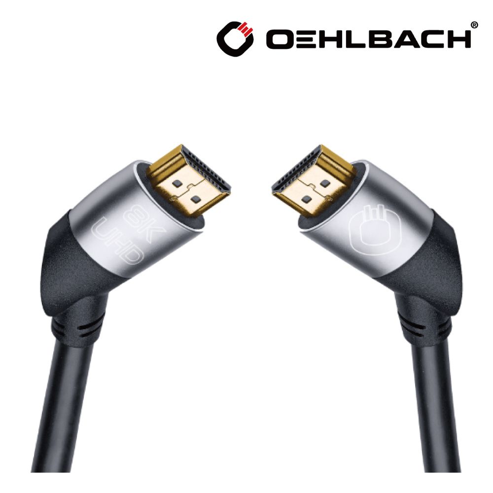  【Oehlbach】1.5m 8K HDMI線EASY CONNECT UHD-EASY CONNECT