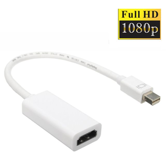  Mini display(公)轉HDMI(母)轉接線Mini DP to HDMI