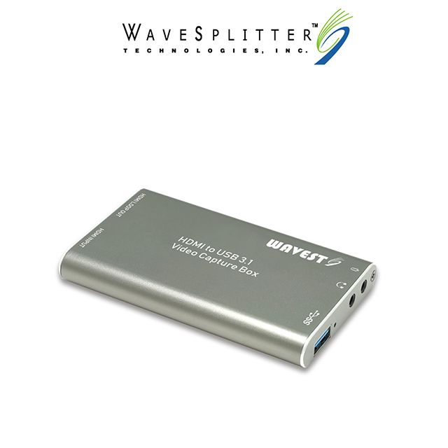  WAVESPLITTER 威世波 HDMI to USB 3.1 影音擷取器 (WST-UOT001)