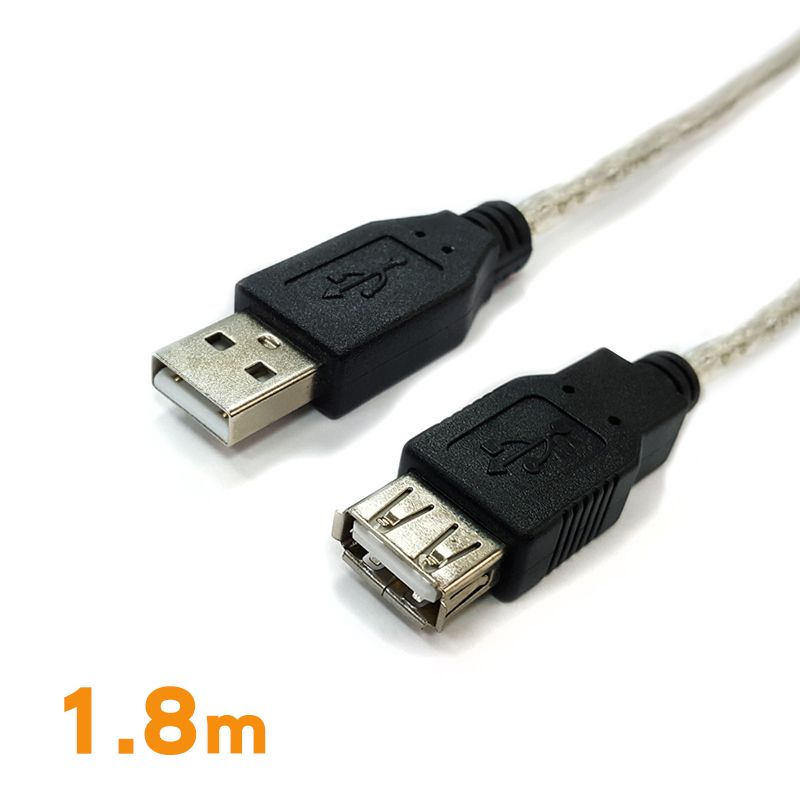 Cable 凱堡   USB 2.0 高速傳輸線 A(公) - A(母) 1.8米