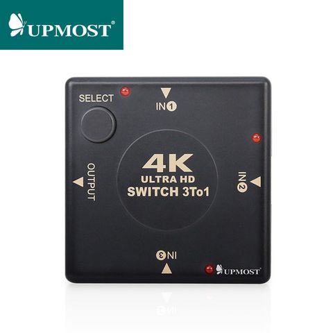 登昌恆嚴選 HDMI 4K2K影音切換器(3入1出)