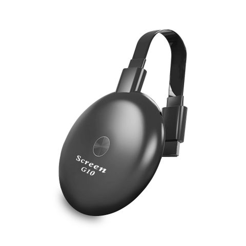 【第10代Screen G10四核心】高清4K款圓形雙頻5G全自動無線影音電視棒(送4大好禮)