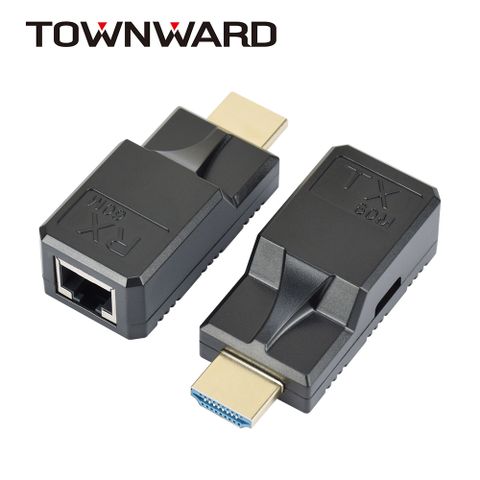 TOWNWARD 大城科技 HTR-6012 HDMI網路延長器 60M