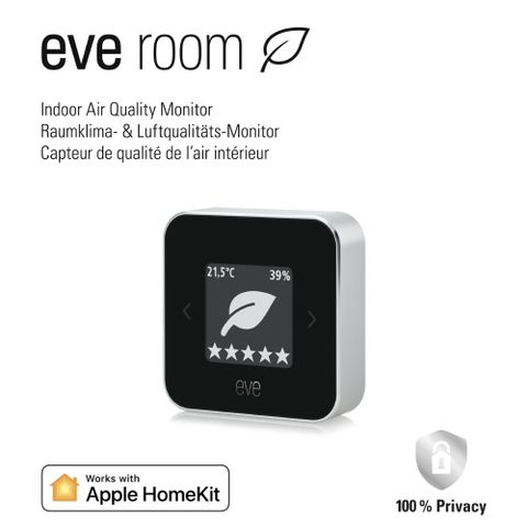 EVE HomeKit eve Room 空氣質量監測儀Apple HomeKit iOS