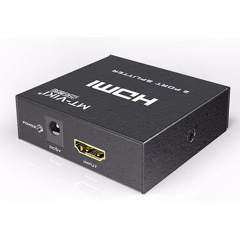 MT-VIKI 1進2出迷你型超高清HDMI分配器 4Kx2K /3D 1.4版