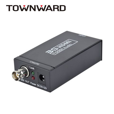 【TOWNWARD 大城科技】BNS-5501 HDMI轉3G-SDI轉換器(廣播級1080P)