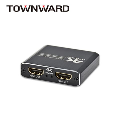 【TOWNWARD 大城科技】HSP-2112 HDMI2.0一進二出分配器@60Hz/HDR