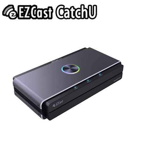一鍵錄製【EZcast】CatchU ULTRA 4K HDR直播實況擷取盒/遊戲影音擷取器擷取卡，PS5.PS4.Switch.Android手機.iPhone手機.輕鬆直播錄製