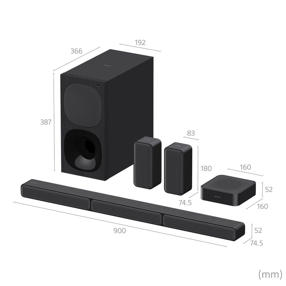 SONY 索尼 5.1 聲道 家庭劇院組 HT-S40R