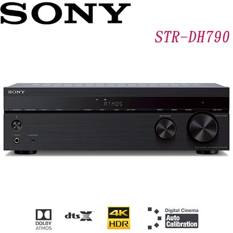 7.2 聲道 相容於 Dolby Atmos 與 DTS:X 支援 4K HDR 畫質(4K 60p 4:4:4) 與 Dolby Vision