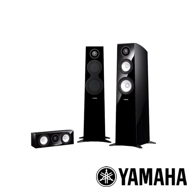 YAMAHA 山葉  3聲道 家庭劇院喇叭組 NS-F700+NS-C700