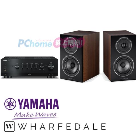 YAMAHA 山葉 串流綜合擴大機+Wharfedale Diamond 12.2 書架喇叭