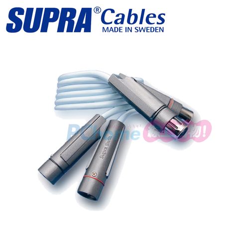 SUPRA Cables瑞典製 DAC-XLR 平衡訊號線 類比訊號線 2米