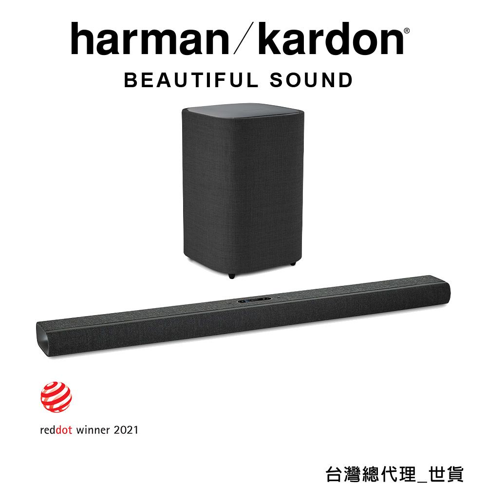 Harman Kardon  Citation Multibeam 1100 聲霸+Sub S 無線超低音喇叭 (黑色)