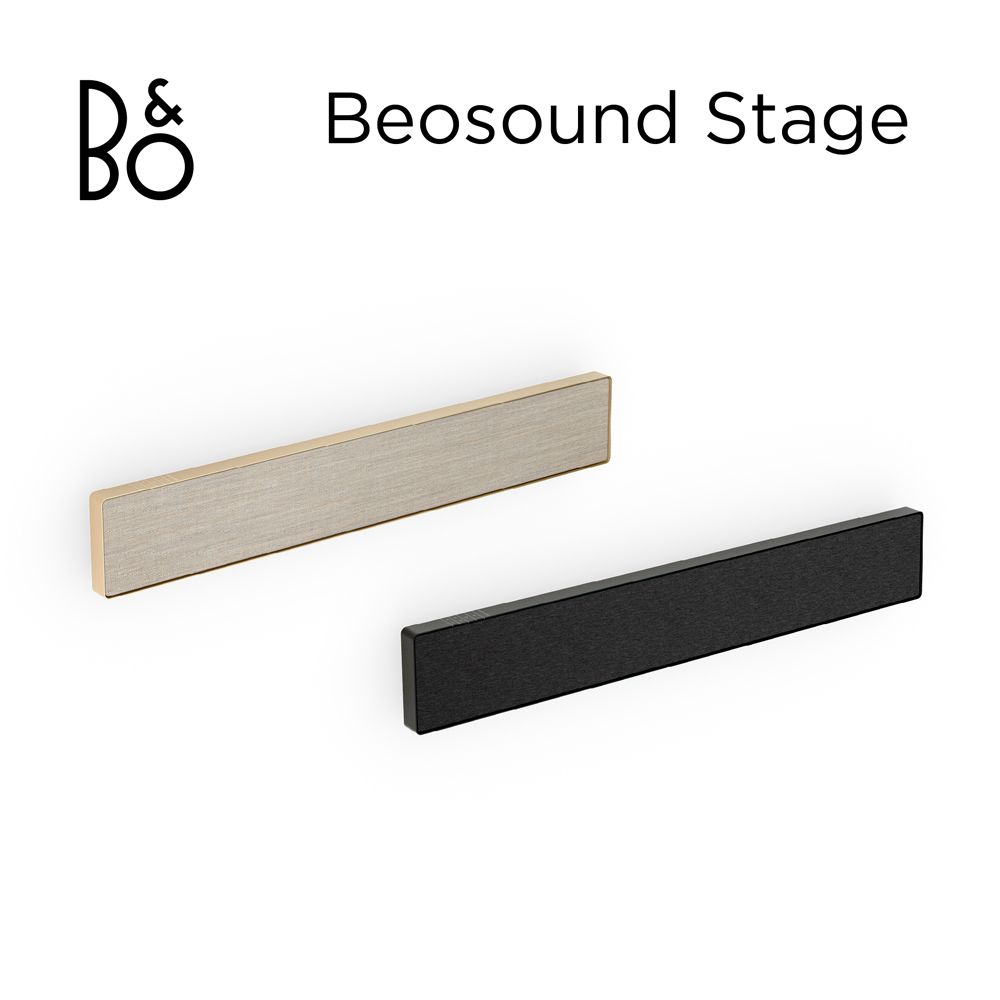 B&O  Beosound Stage Soundbar 香檳金/尊爵黑