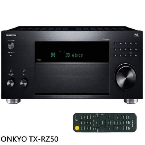 【加贈4組8K HDMI 影像線2米】 ONKYO TX-RZ50 9.2聲道環繞擴大機 (二年保固/釪環數位公司貨)