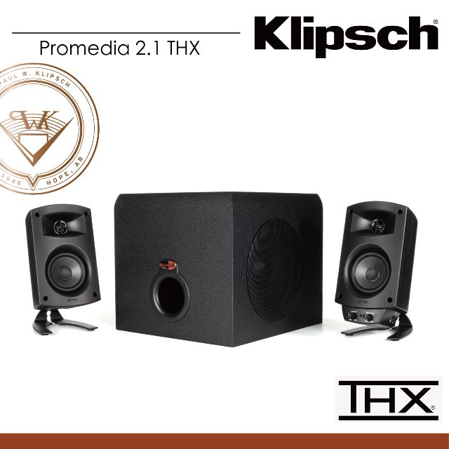 Klipsch 古力奇  Promedia 2.1 THX電腦喇叭