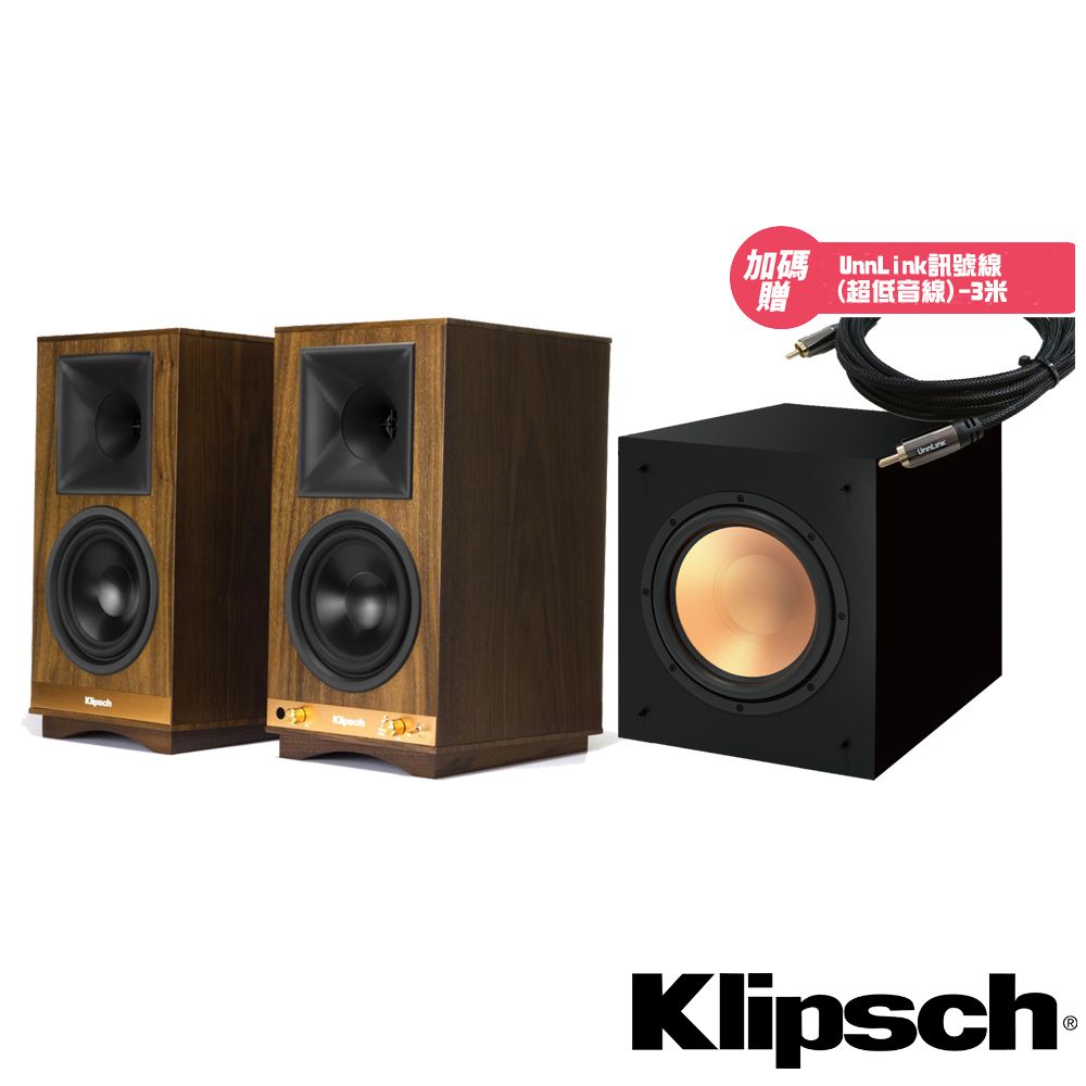 Klipsch 古力奇 【美國】劇院喇叭組 The Sixes和KD-10SW