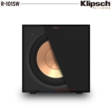 美國 Klipsch 古力奇 R-101SW 重低音喇叭 釪環公司貨＊＊＊贈重低音訊號線3m (1條)＊＊＊