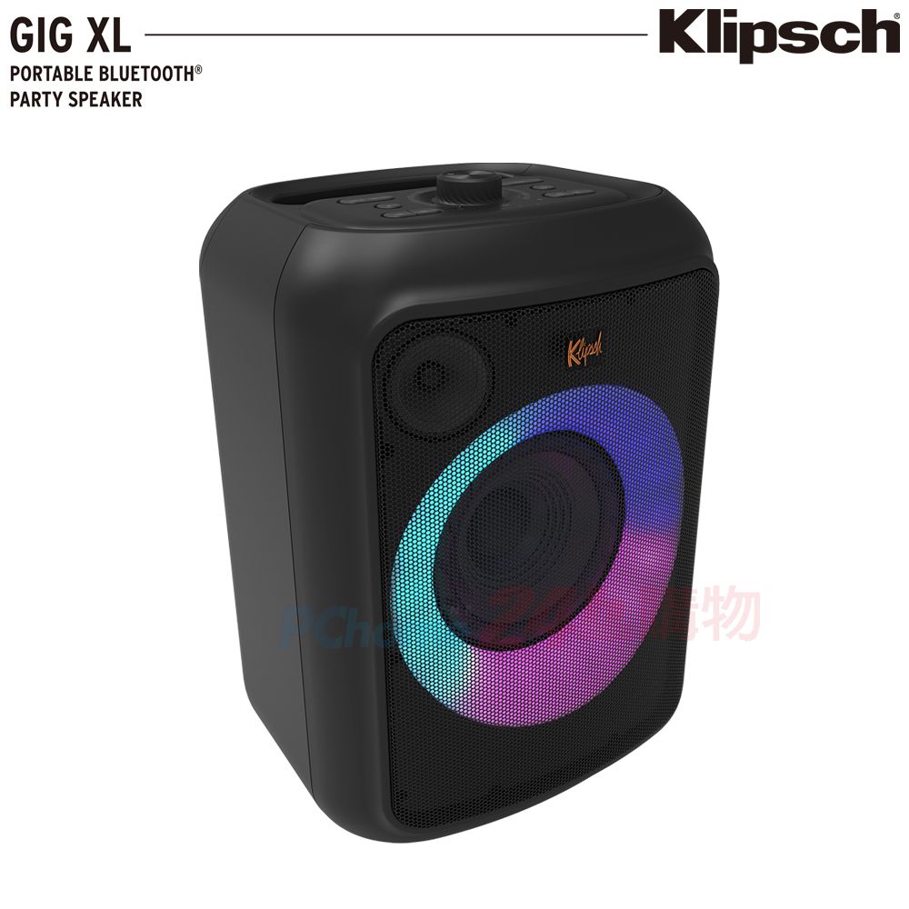 美國Klipsch 古力奇GiG XL 木質箱體/派對喇叭/隨行卡拉OK(單機裝) 釪環