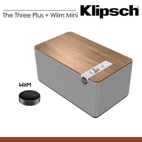 【Klipsch】The Three Plus 藍牙喇叭+Wiim Mini串流機