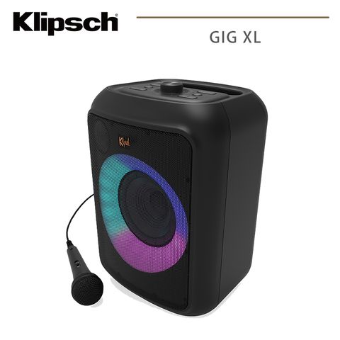 Klipsch 古力奇 GiG XL 派對喇叭-隨行卡拉OK